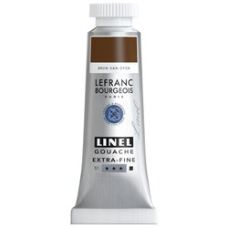 Brun Van Dyck - gouache extra fine Tube 14 ml Lefranc Bourgeois