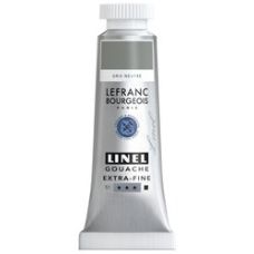 Gris neutre - gouache extra fine Tube 14 ml Lefranc Bourgeois