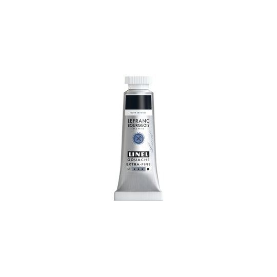 Noir intense - gouache extra fine Tube 14 ml Lefranc Bourgeois