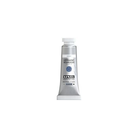 Argent - gouache extra fine Tube 14 ml Lefranc Bourgeois