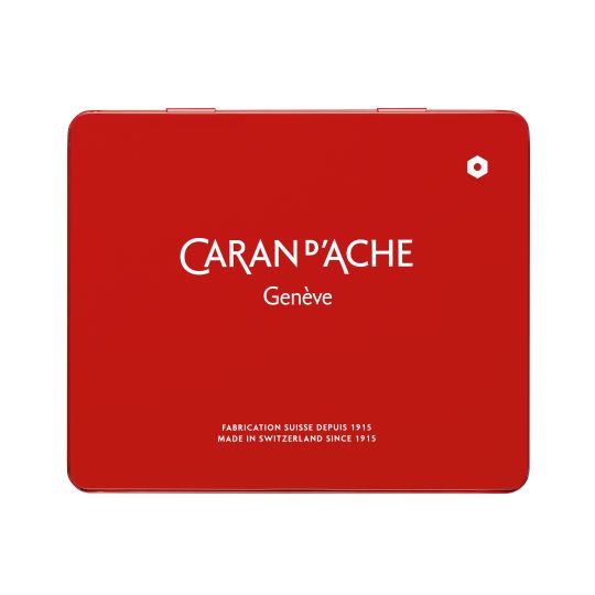 Coffret 15 pastels à la cire Neocolor II en métal Caran d'Ache