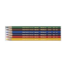 Boîte plastique 6 crayons Caran d'Ache Prismalo