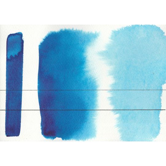 Bleu phtalo (nuance verte) - Aquarelle Godet Roman Szmal Aquarius