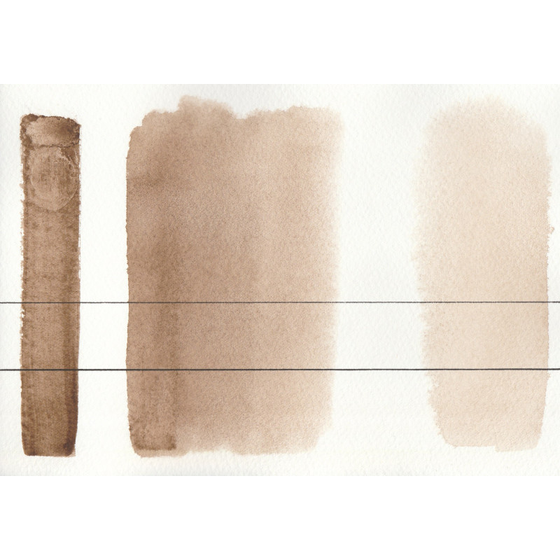 Terre d'ombre brute de Chypre  - Aquarelle Godet Roman Szmal Aquarius