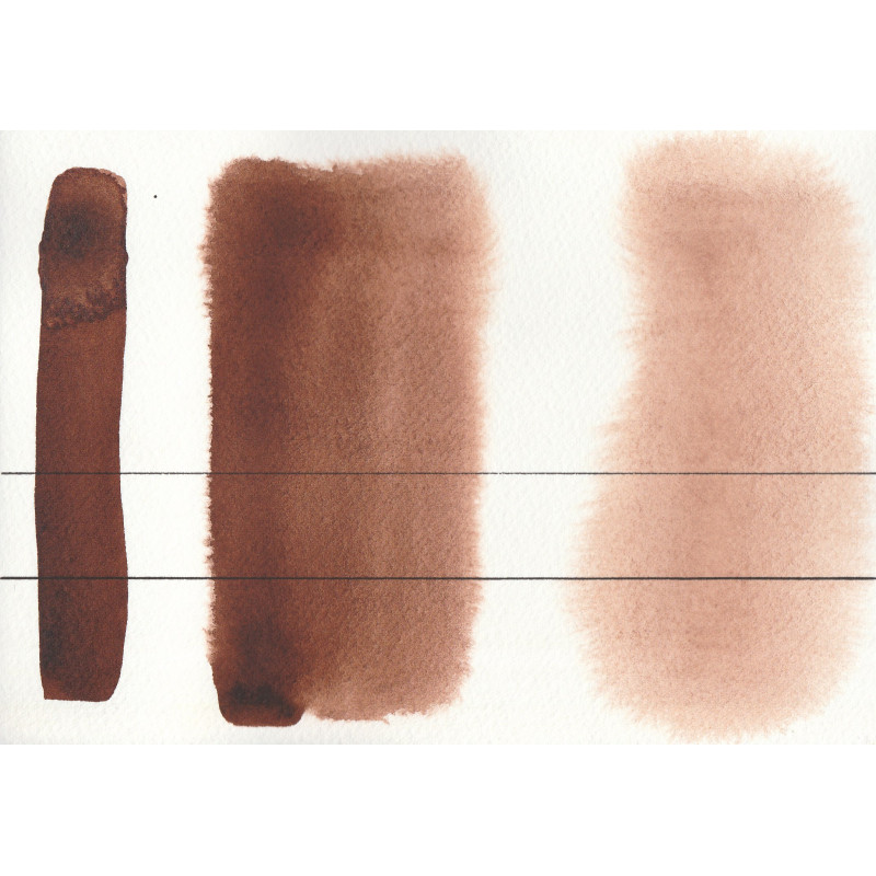 Terre d'ombre brûlée de Chypre  - Aquarelle Godet Roman Szmal Aquarius