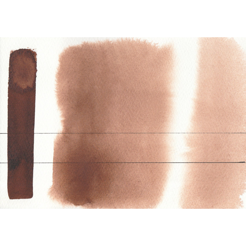 Ocre brun - Aquarelle Godet Roman Szmal Aquarius