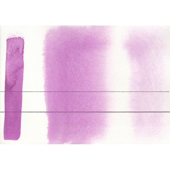 Rose Outremer - Aquarelle Godet Roman Szmal Aquarius