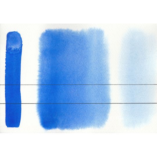 Bleu outremer (nuance verte) - Aquarelle Godet Roman Szmal Aquarius