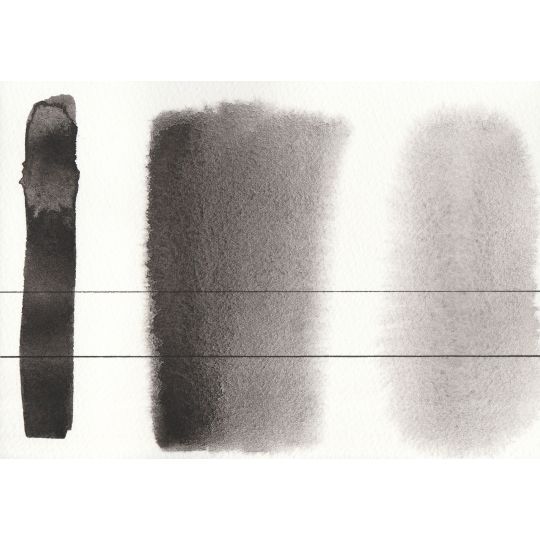 Noir ivoire - Aquarelle Godet Roman Szmal Aquarius
