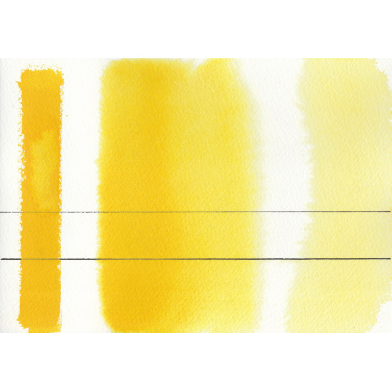 Jaune de cadmium pâle - Aquarelle Godet Roman Szmal Aquarius