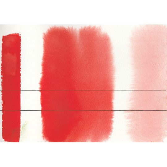 Orange cadmium - Aquarelle Godet Roman Szmal Aquarius