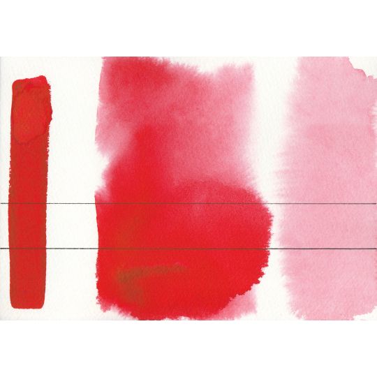 Rouge écarlate - Aquarelle Godet Roman Szmal Aquarius