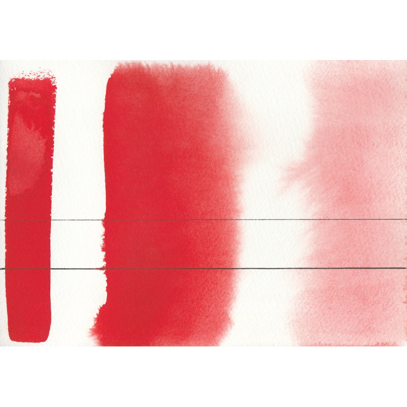 Rouge de cadmium - Aquarelle Godet Roman Szmal Aquarius