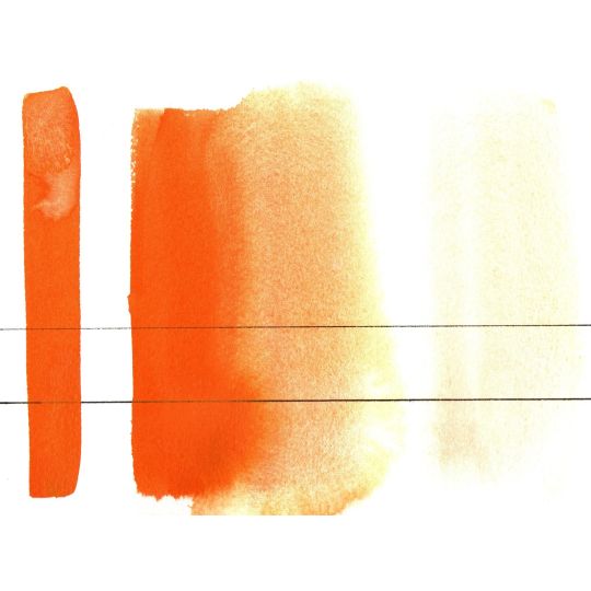 Teinte Orange chromé - Aquarelle Godet Roman Szmal Aquarius