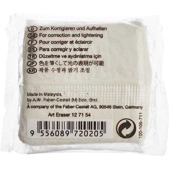 Gomme mie de pain blanche Faber-Castell