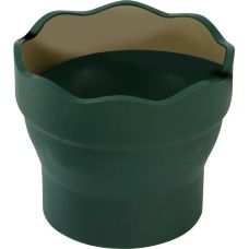 Gobelet à eau pliable vert Clic and go Faber-Castell Ø 97 mm