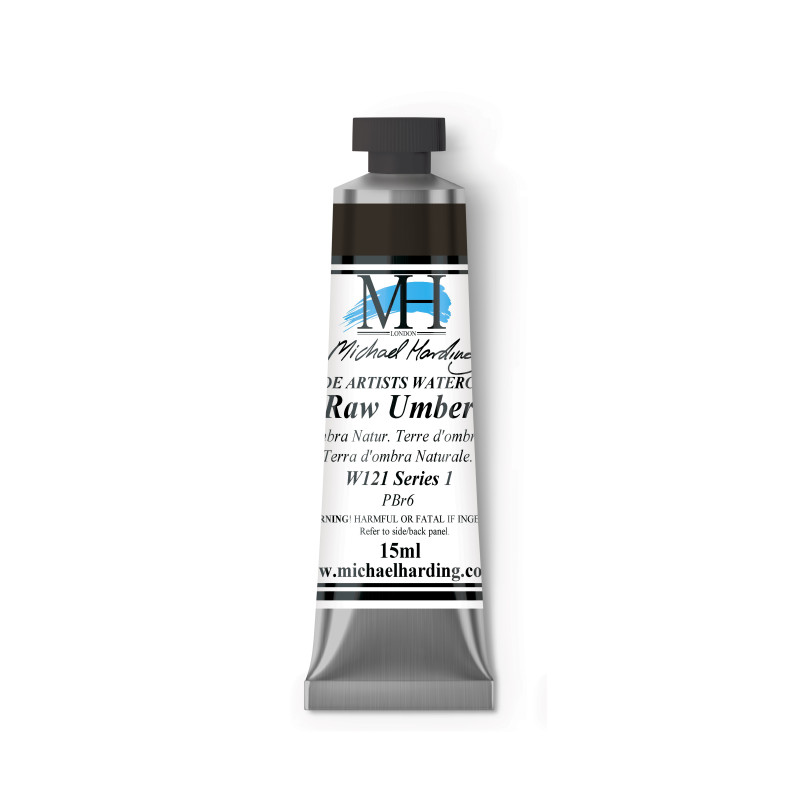 Terre d'ombre - aquarelle Tube 15ml Michael Harding