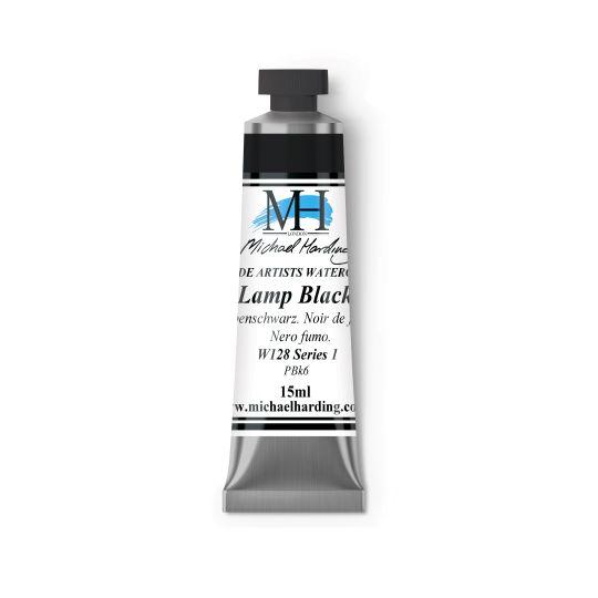 Noir de fumée - aquarelle Tube 15ml Michael Harding