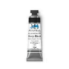 Noir d'ivoire - aquarelle Tube 15ml Michael Harding