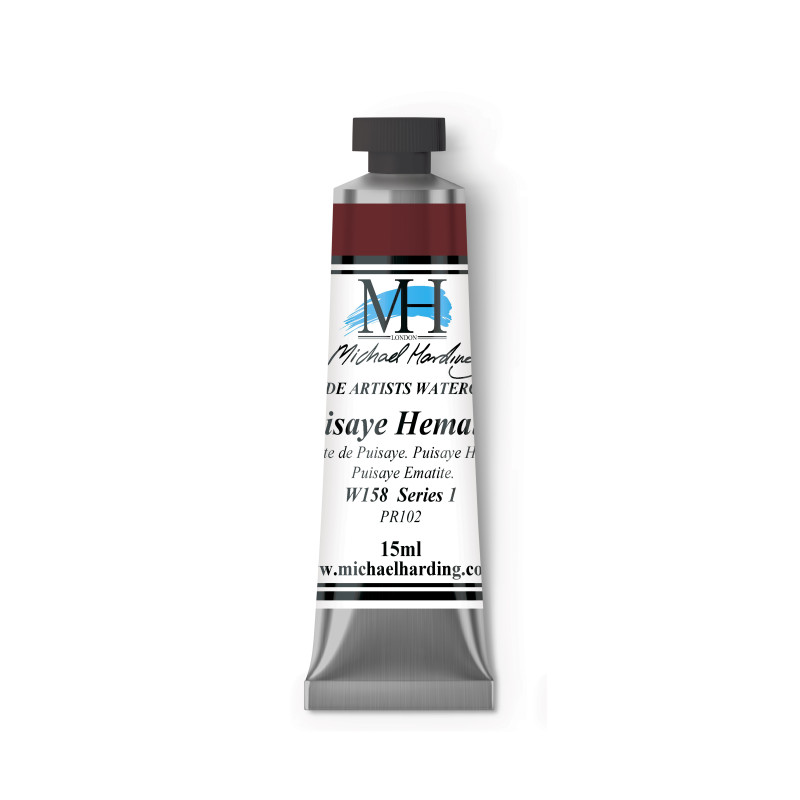 Hématite de Puisaye - aquarelle Tube 15ml Michael Harding