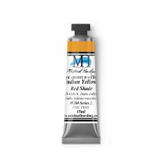 Jaune Indien orangé - aquarelle Tube 15ml Michael Harding