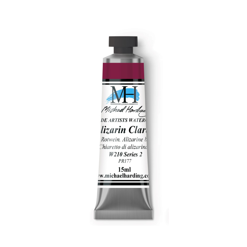 Alizarine bordeaux - aquarelle Tube 15ml Michael Harding