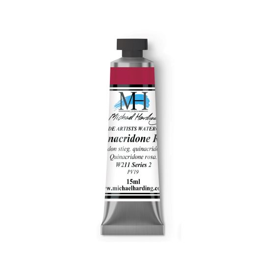 Rose quinacridone - aquarelle Tube 15ml Michael Harding