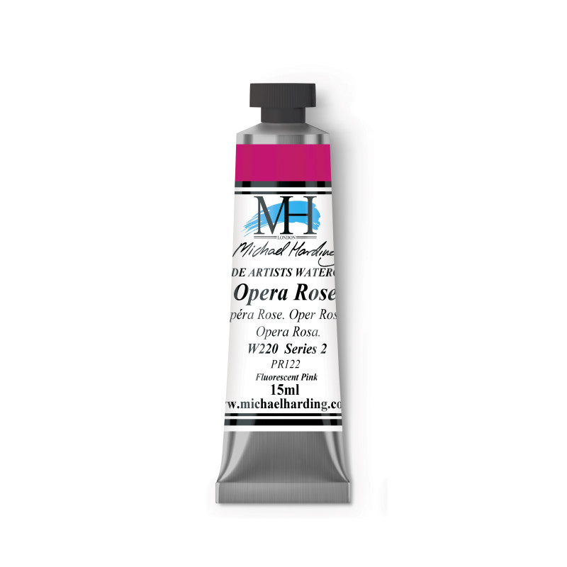 Rose Opéra - aquarelle Tube 15ml Michael Harding