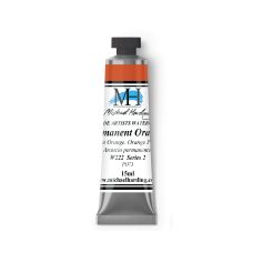 Orange permanent - aquarelle Tube 15ml Michael Harding