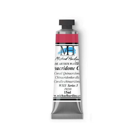 Corail quinacridone - aquarelle Tube 15ml Michael Harding