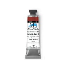 Rouge cadmium foncé - aquarelle Tube 15ml Michael Harding