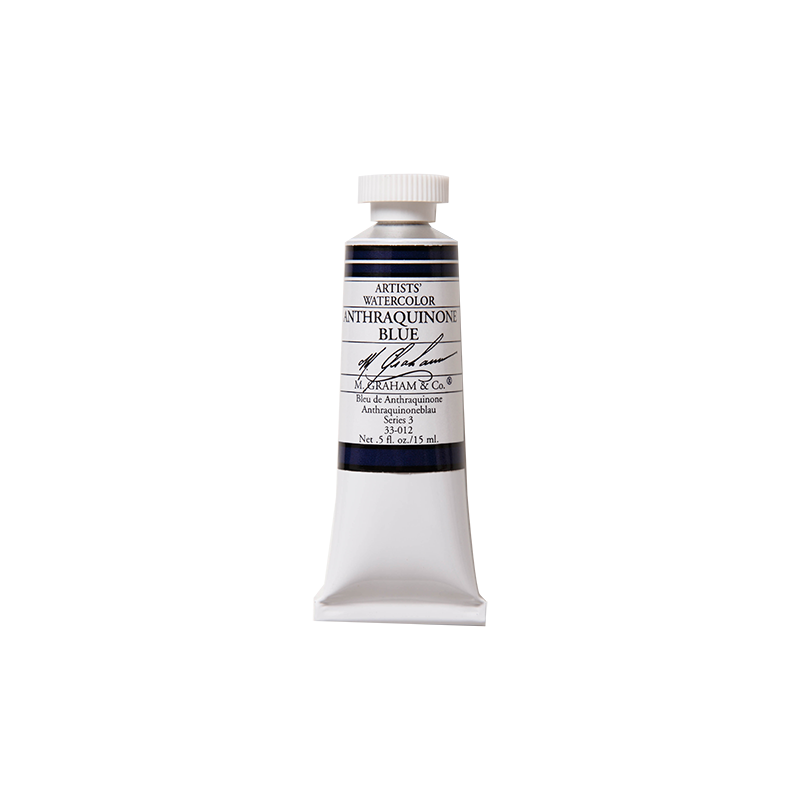 Bleu de Anthraquinone - aquarelle Tube 15ml M. Graham