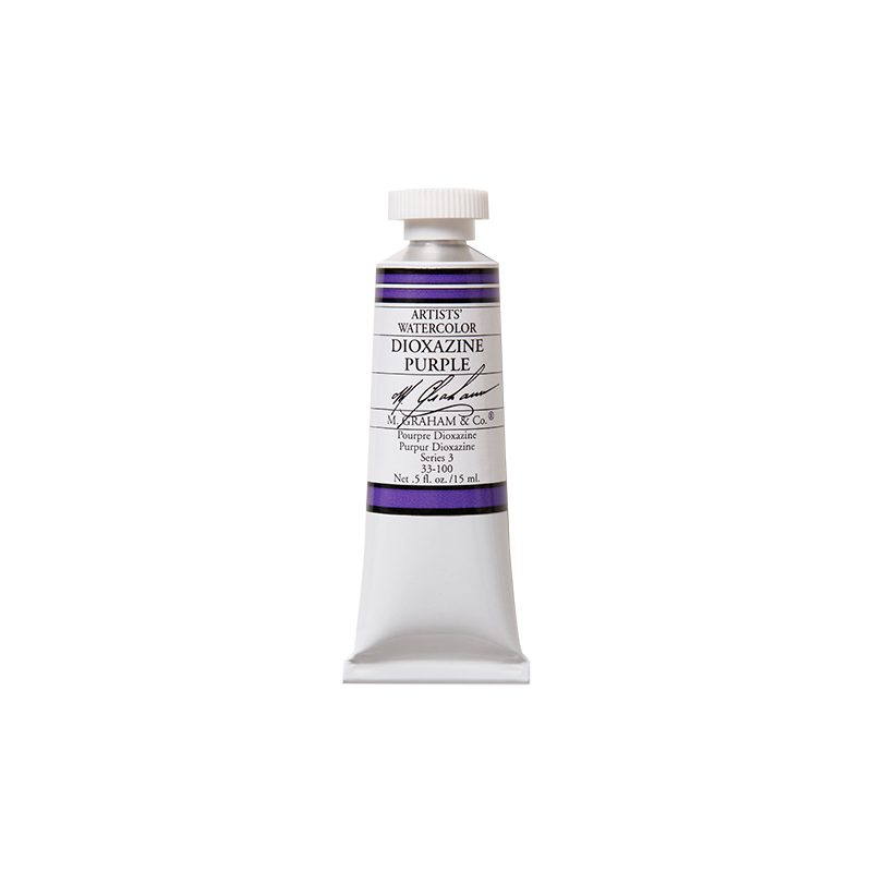 Pourpre de Dioxazine - aquarelle Tube 15ml M. Graham
