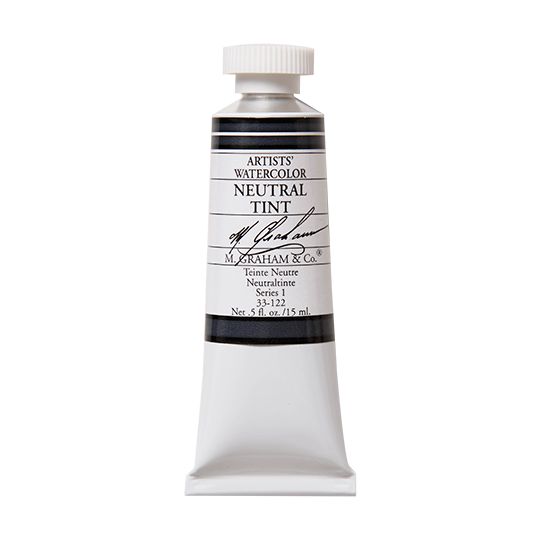 Teintre neutre  - aquarelle Tube 15ml M. Graham