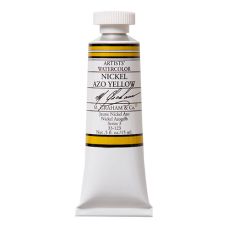 Jaune de Nickel Azo - aquarelle Tube 15ml M. Graham
