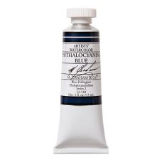 Bleu Héliogène - aquarelle Tube 15ml M. Graham