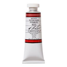 Rouge de Pyrrole - aquarelle Tube 15ml M. Graham