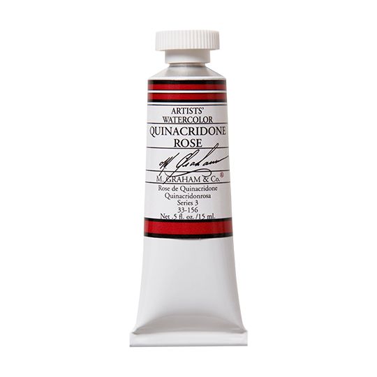Rose de Quinacridone - aquarelle Tube 15ml M. Graham