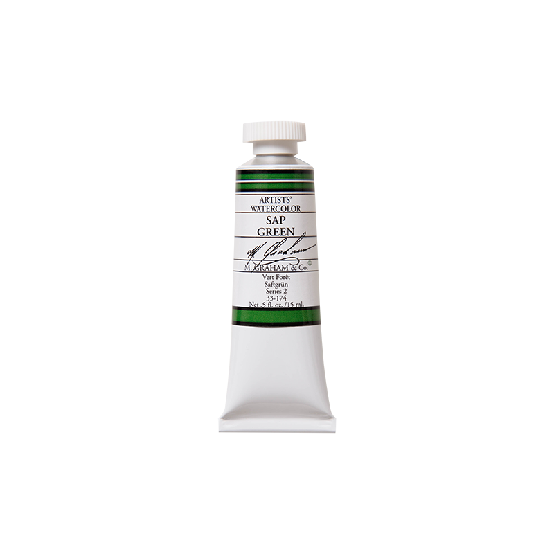 Vert forêt - aquarelle Tube 15ml M. Graham