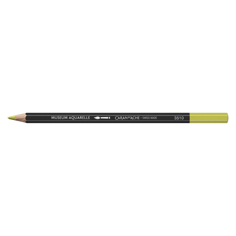 Jaune olive - crayon Museum Aquarelle Caran d'Ache