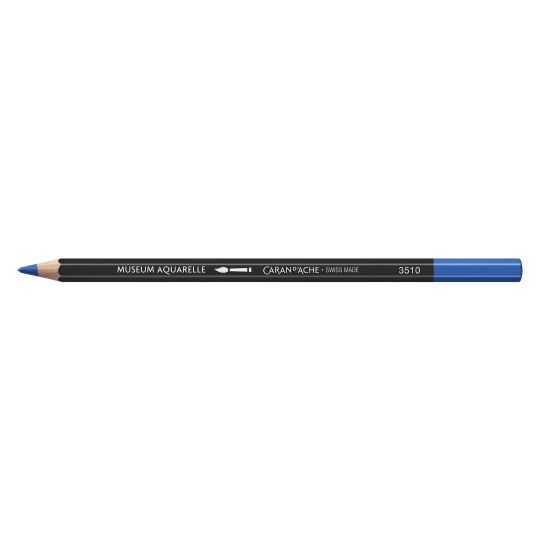 Bleu de cobalt moyen - crayon Museum Aquarelle Caran d'Ache