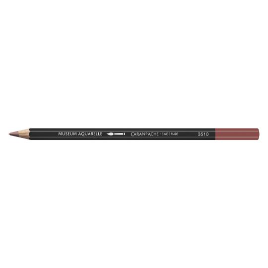 Sienne brûlée 50% - crayon Museum Aquarelle Caran d'Ache