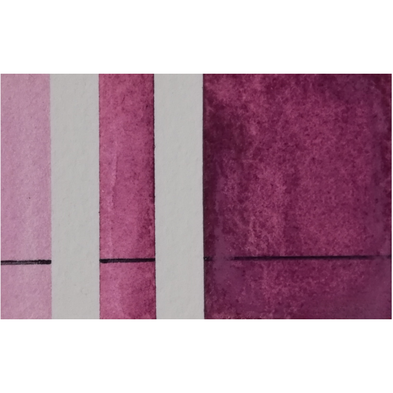 Rose Outremer - aquarelle extra-fine artisanale 1/2 Godet  Aquarelle de Provence