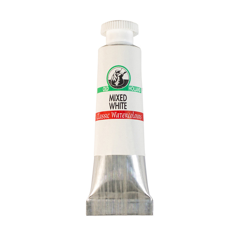 Blanc mélangé - Aquarelle Tube 6ml Old Holland