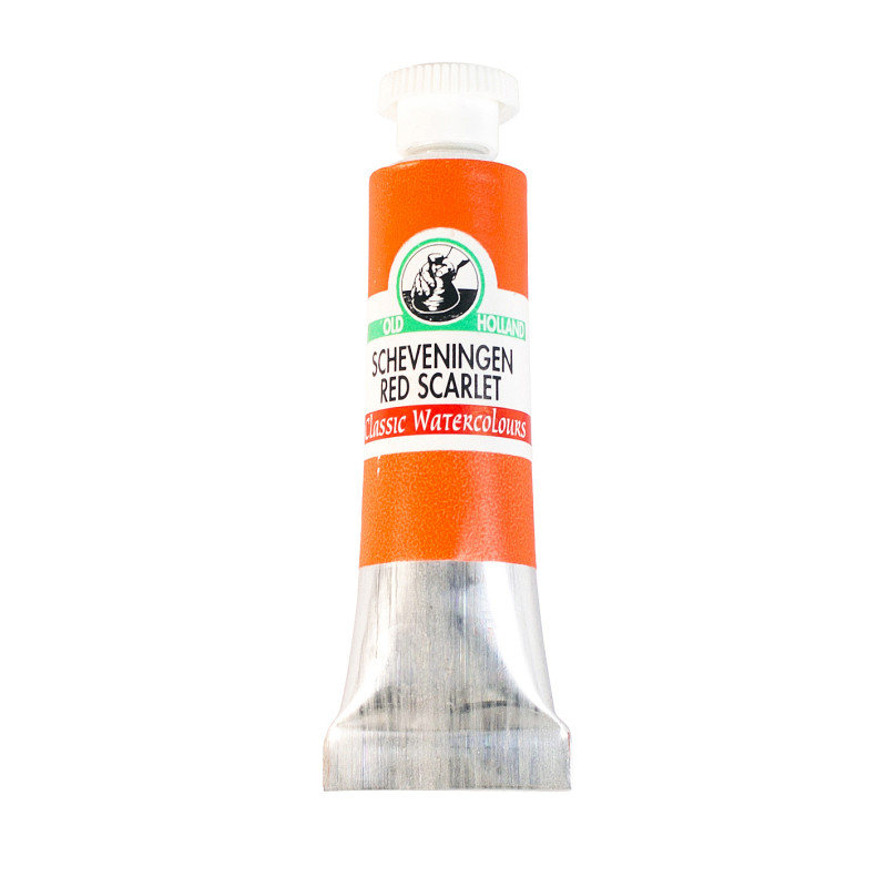 Rouge écarlate Scheveningen - Aquarelle Tube 6ml Old Holland