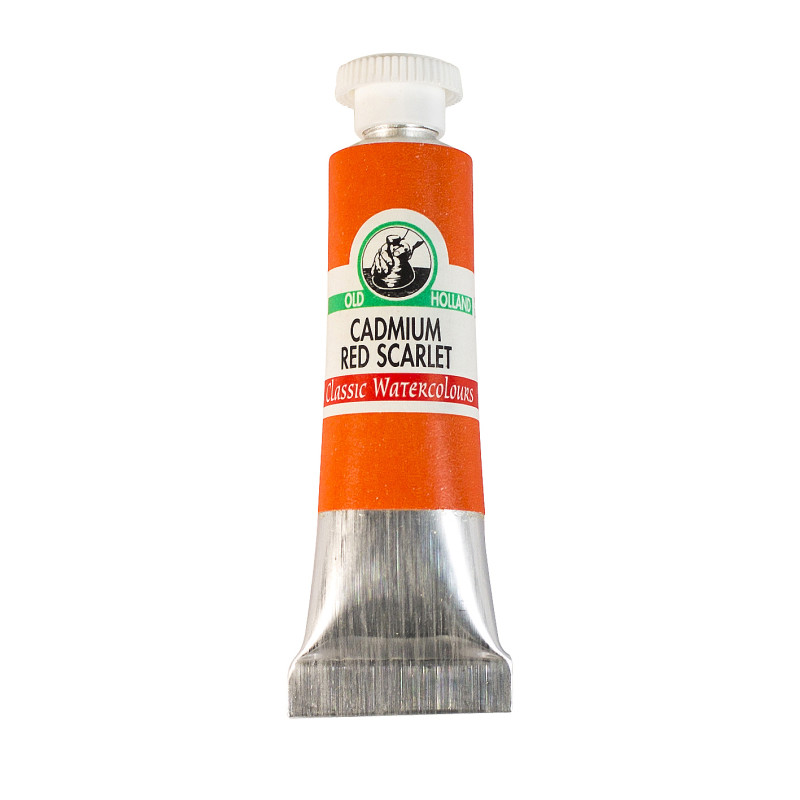 Rouge écarlate cadmium - Aquarelle Tube 6ml Old Holland