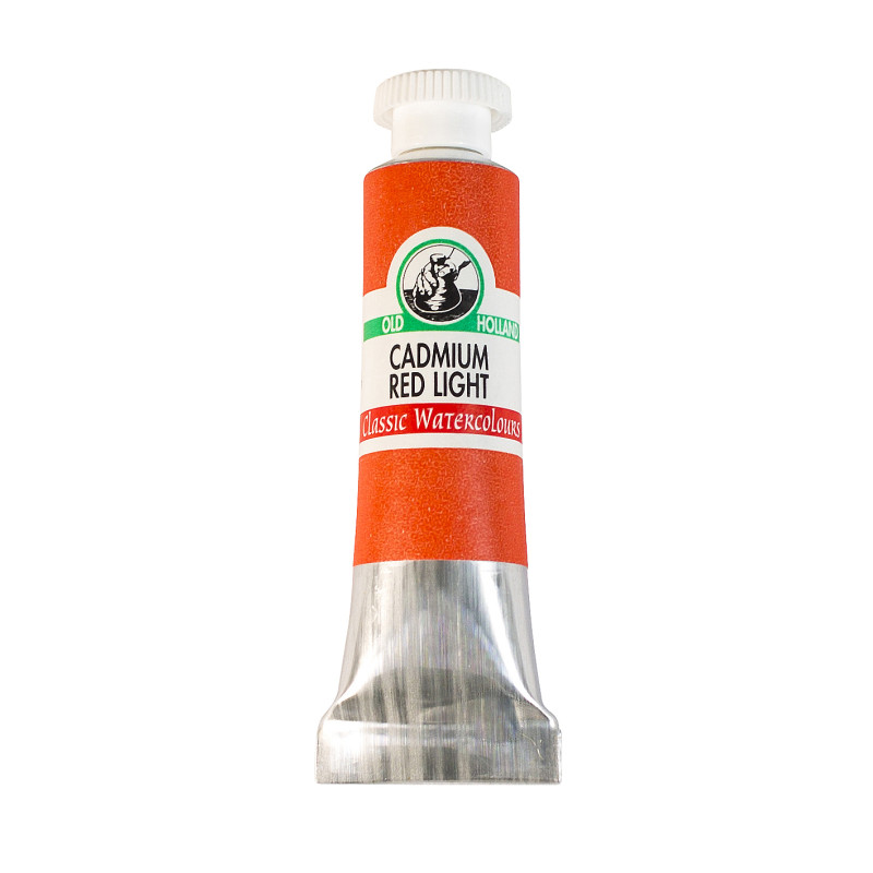 Rouge cadmium clair - Aquarelle Tube 6ml Old Holland