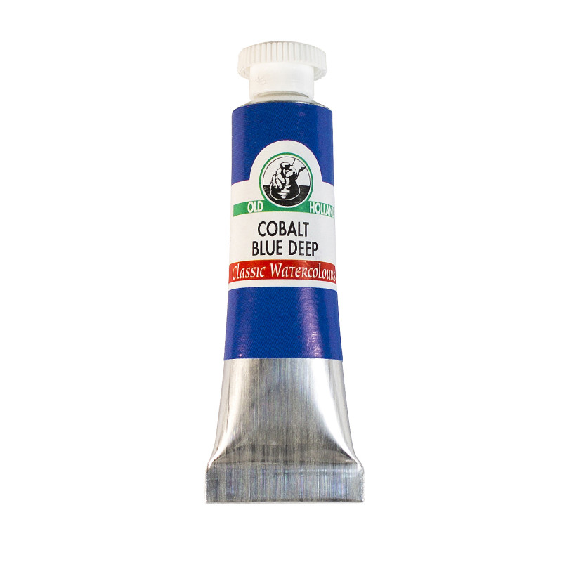 Bleu de cobalt foncé - Aquarelle Tube 6ml Old Holland