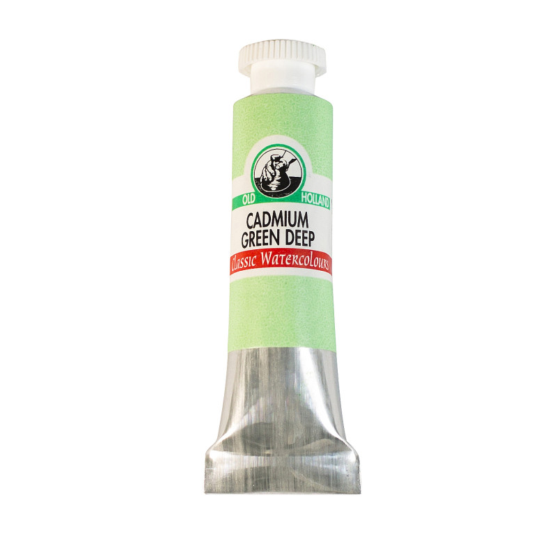 Vert cadmium foncé - Aquarelle Tube 6ml Old Holland