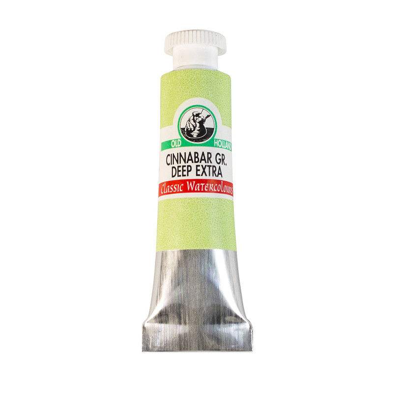 Vert cinabre extra foncé - Aquarelle Tube 6ml Old Holland